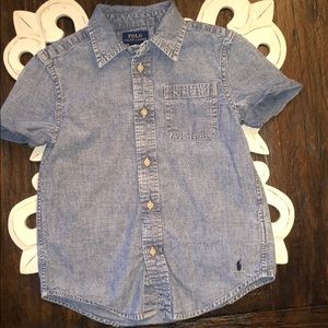 Boys POLO Ralph Lauren Jean/chambray shirt